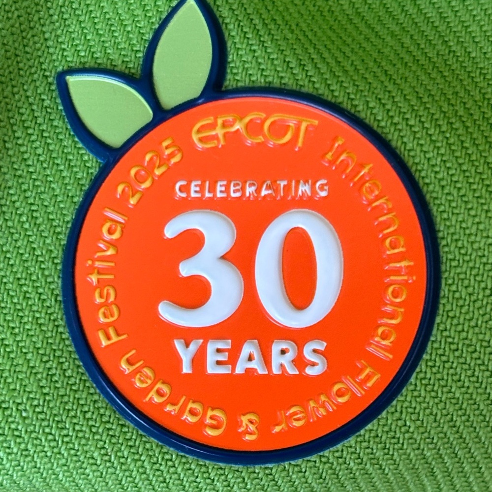 NWOT Disney 30Yrs Epcot Flower & Garden Show Orange Bird Feelin’ Happy! - Picture 2 of 8